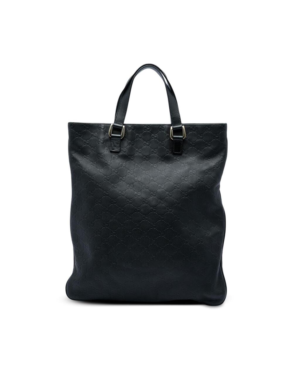 Gucci Ssima Tote Pre-Loved Black #330331G50B
